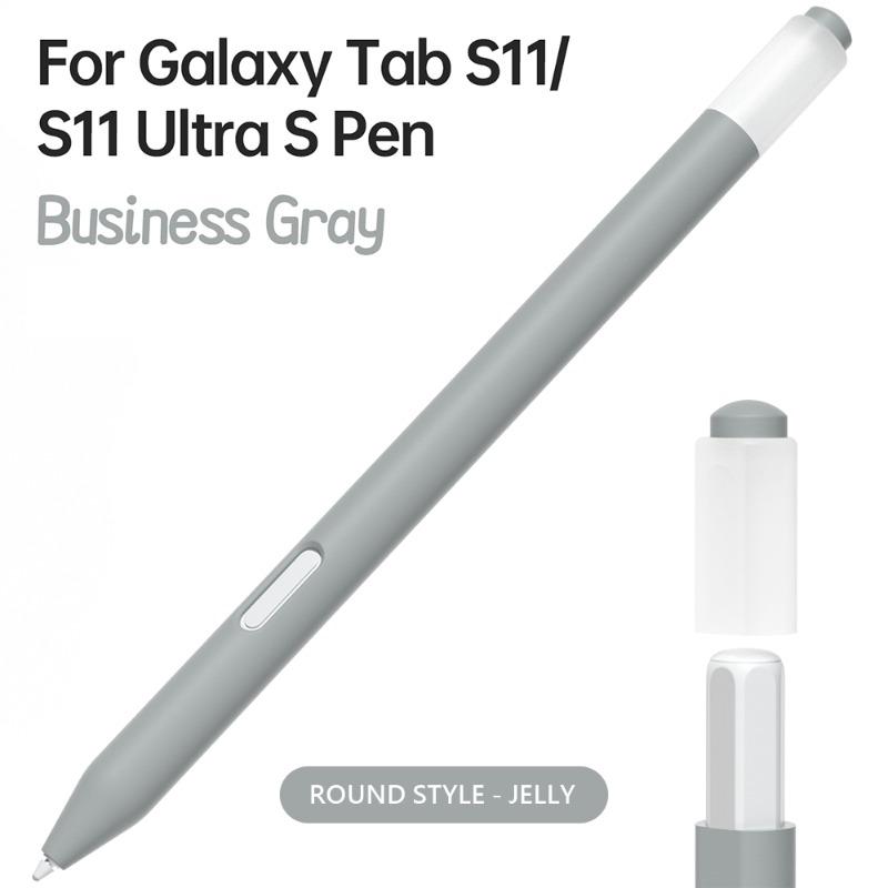 Силиконовый чехол-пенал для планшета Samsung Galaxy Tab S11 S11 Ultra, защитный чехол для стилуса, мягкий, ударопрочный, нескользящий, пеналы для карандашей
