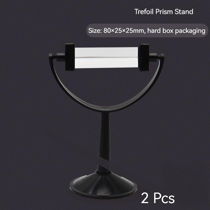 Borence Triprism optical glass photography props rainbow equipment prism length size seven color Mitsubishi mirror Teaching Tool