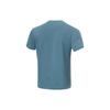 Li Ning Running Series Logo Letter Round Neck Quick-Dry Breathable Short Sleeve T-Shirt Men Tops Night-Blue ATST081-7