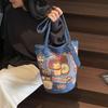 Bucket Bag Women's Cartoon Shoulder Crossbody Bag