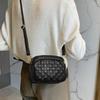 Женская новая стильная маленькая сумка через плечо из коровьей кожи, модная сумка на плечо, кошелек с купонами из мягкой кожи, корейская версия