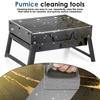7 шт. Камни пемзы для чистки гриля для барбекю, щетка, кирпич, блок, термостойкий, мощный пятновыводитель, кухонный гриль, инструмент для чистки бассейна