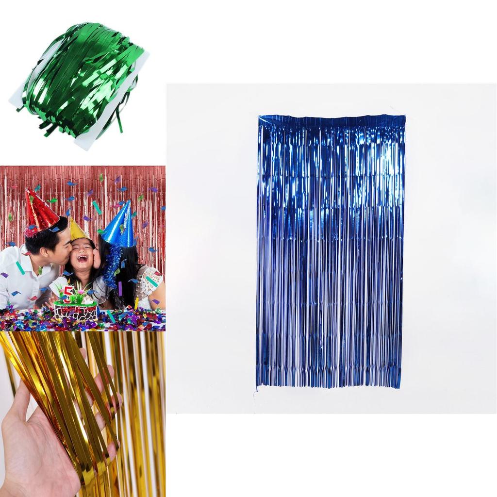 Блестящие фольгированные дождики с глиттером для потрясающих фонов для вечеринок