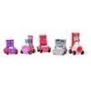Numberblocks Numberblocks Miniature Car Figure Set, 6-10 Character Cars, 5-Piece Set, 96928, Authentic