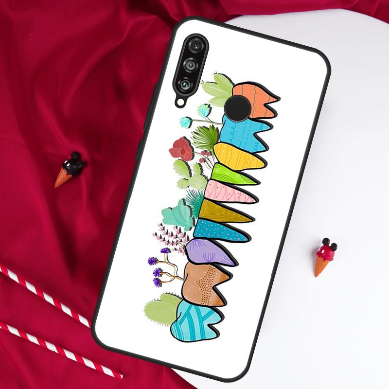 Чехол для Huawei Nova Y61 Y91 Y73 Y72 Y90 Y70 Y60 12s 12i 11i 8i 9 10 SE P60 P30 Pro P40 Lite с рисунком зуба
