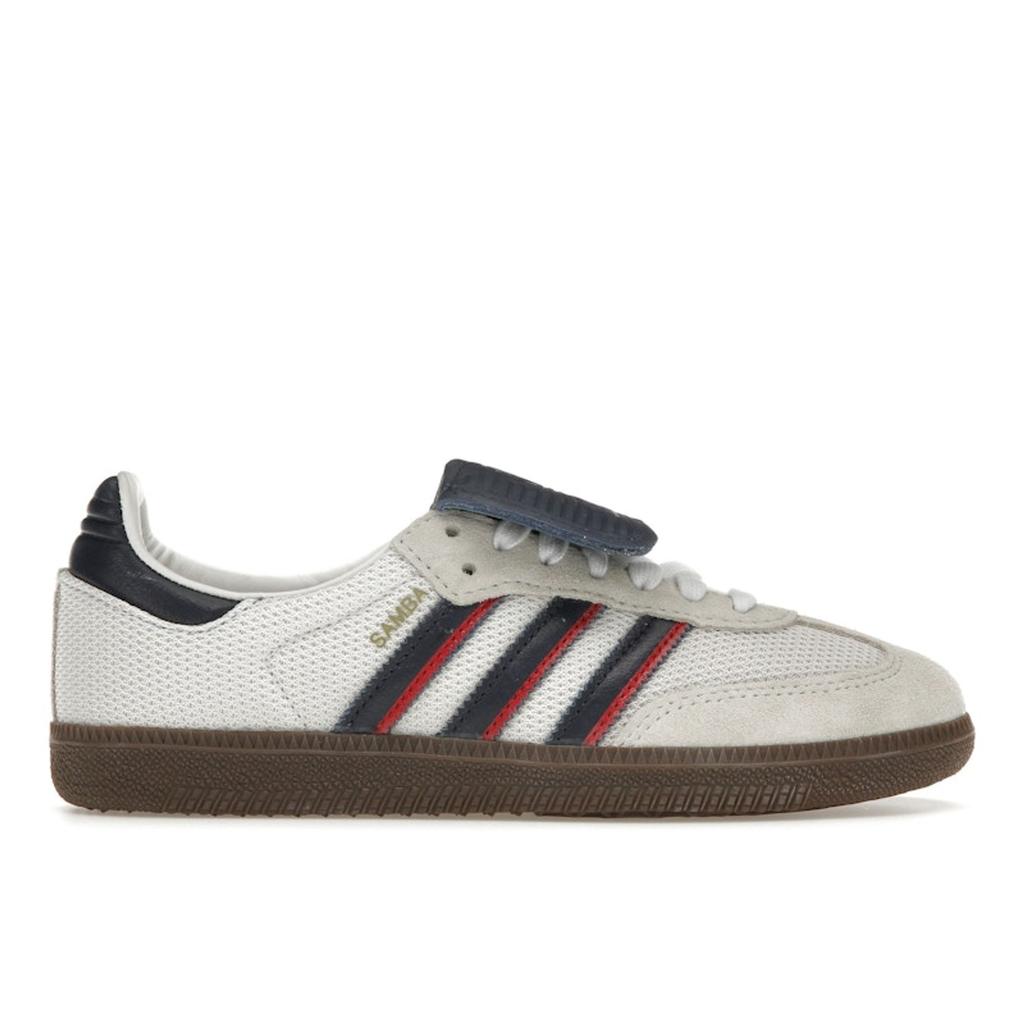 Adidas Кроссовки Samba LT Crystal White Dark Blue Unisex Gum-5 IE9169