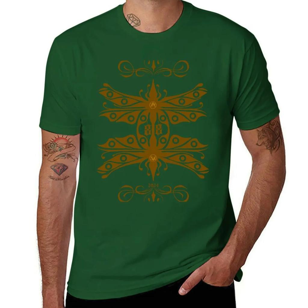 Dragonfly matinggold yellow TShirt heavyweights quick drying aesthetic clothes custom t shirt mens graphic tshirts anime