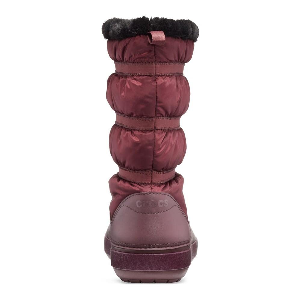Зимние ботинки Crocband 205314 бордовые 22 см [Crocs] женские