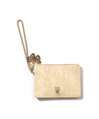 Чехол для пропуска Rose Heart бежевый [Anna Sui] женский 317982-40