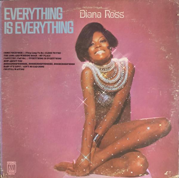 Виниловая пластинка DIANA ROSS Everything Is Everything MS724 Motown 1970 США SoulFunk Б/у
