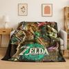 Классическая игра ZZelda Мультяшный Линк Фланелевое одеяло Мягкое теплое плед для спальни гостиной кровати путешествия кемпинга пикника