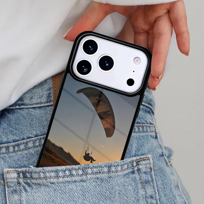 Чехол для телефона с изображением парапланеризма для iPhone 17 Pro Max 12 13 14 15 16e 17 Pro Max Plus Air Cover