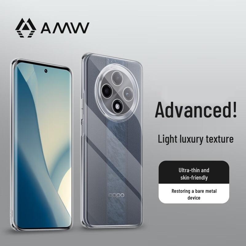 Прозрачный противоударный чехол для телефона AMW для OPPO и Realme