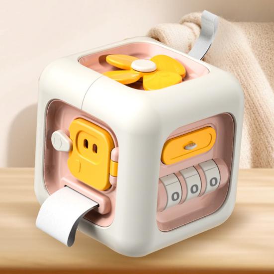 Кубик для развития мелкой моторики для малышей и девочек