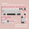 Xiaomi A Multilingual Choice Cherry Keycap PBT 130 Keycaps Double-sided Engraved Translucent Suitable for Mechanical Keyboards