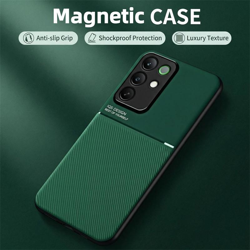 Магнитный кожаный чехол для телефона на OPPO Realme C85 Pro C71 C75 C63 C61 C67 4G Мягкий силиконовый бампер Задняя крышка Coque Fundas