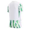Nike Dri-Fit Fan Edition Сезон 2025 Футболка с коротким рукавом с быстрой сушкой Команда Нигерии Мужские топы Белый Сосново-зеленый Насыщенно-зеленый HM9660-100