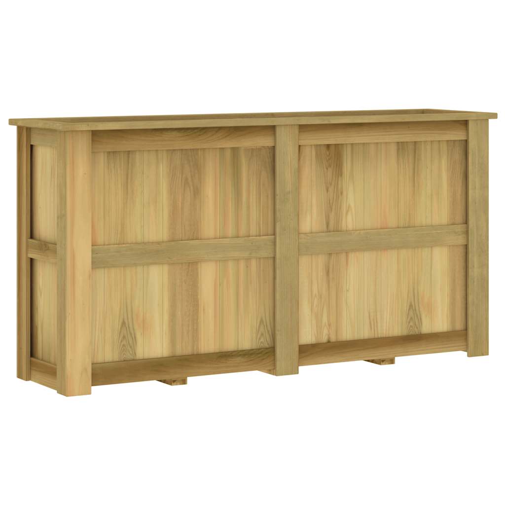 Raised Garden Bed 196 x 50 x 100 cm Pressure Treated Pine Wood