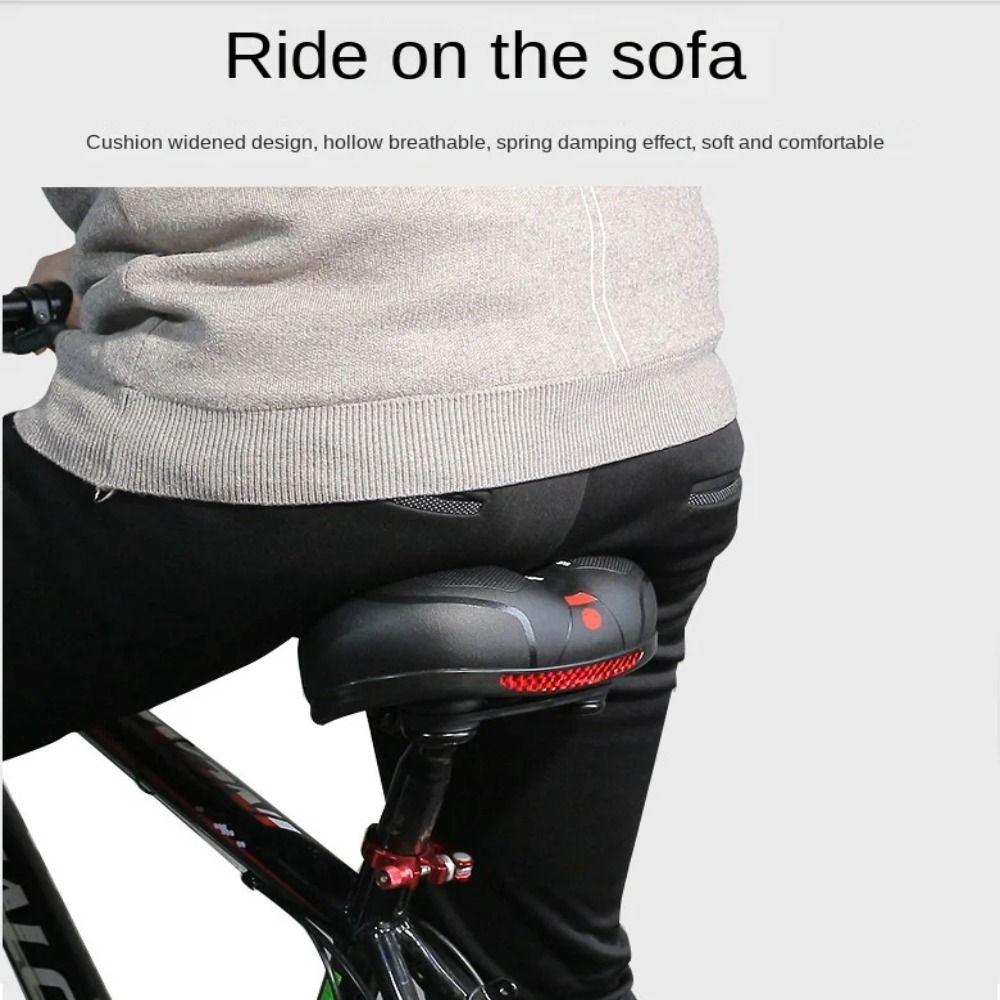 Bicycle Accessories Bicycle Shock Absorber Saddle Breathable Mountain Bike Seat MTB