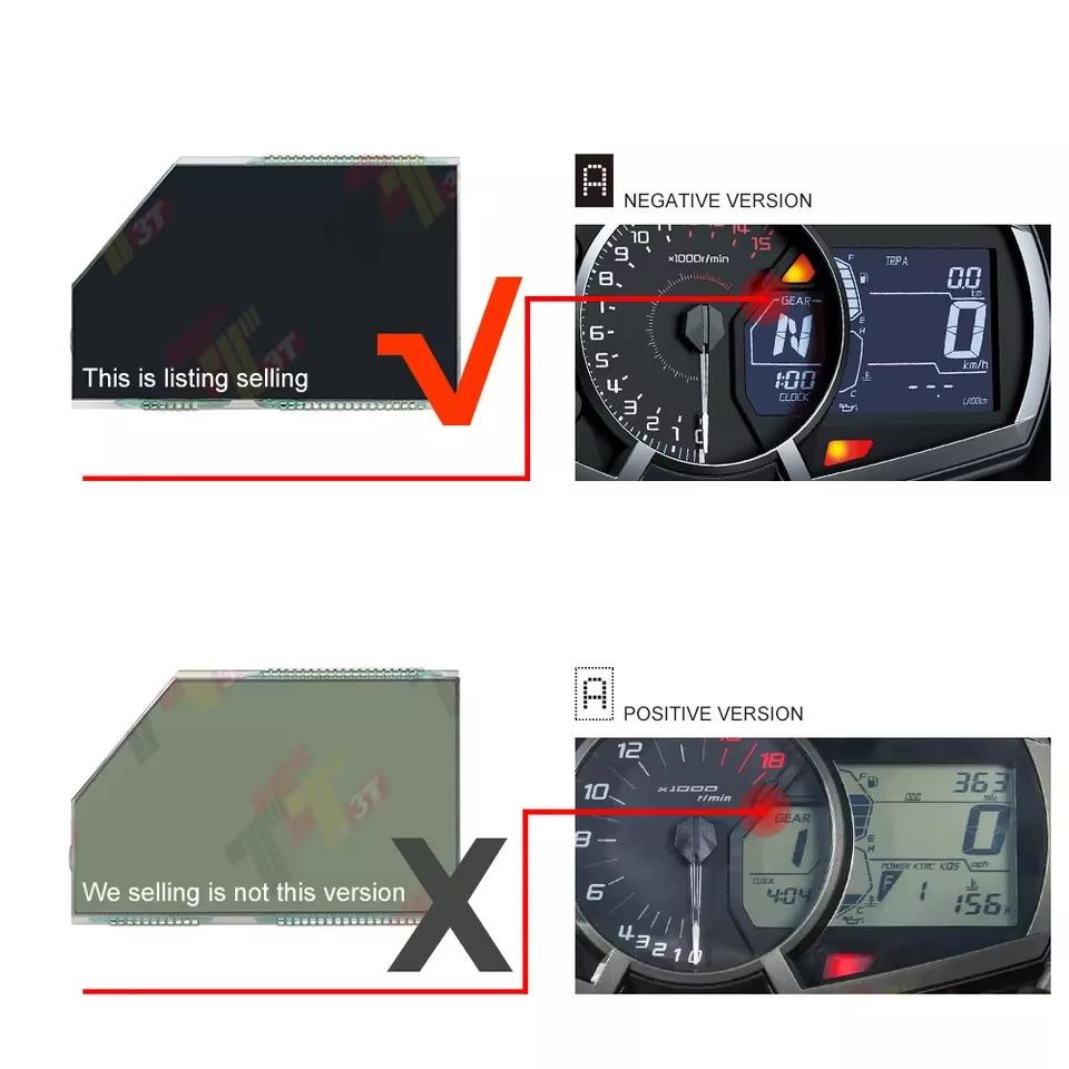 Instrument Speedometer LCD Display for Kawasaki Ninja 400 250 650 Z1000SX ZX-6R 1000