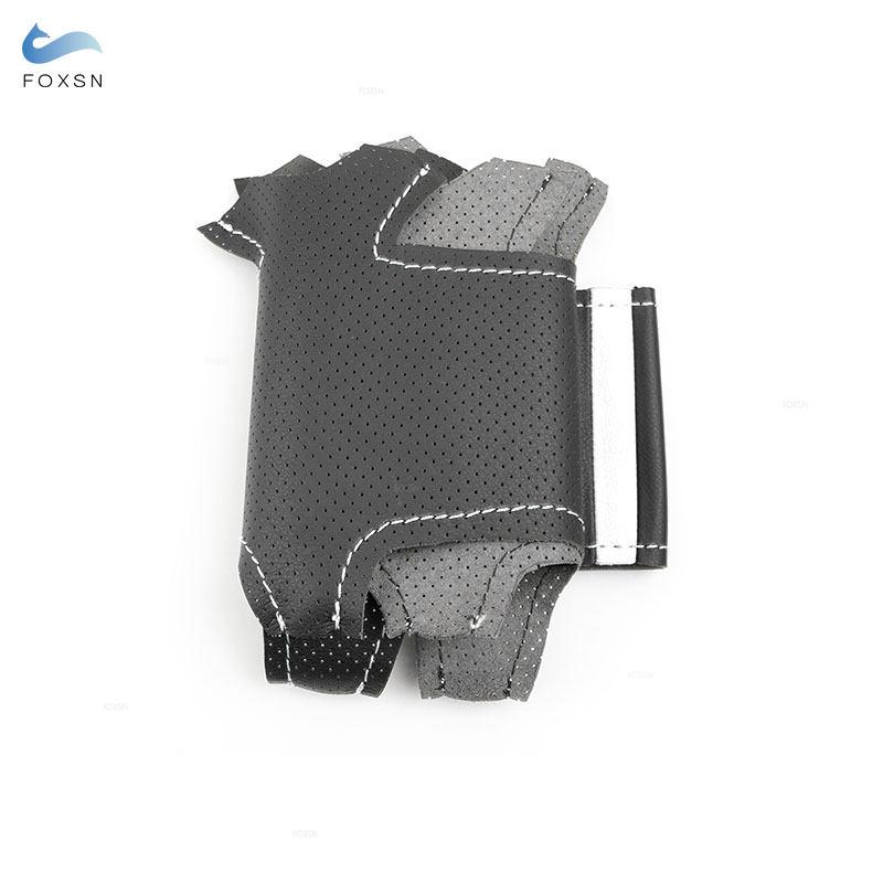 Для Citroen Triumph Old C4 C-quatre салон автомобиля чехол на руль ручная оплетка перфорированная кожаная отделка с иглами и нитками