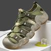 Genuine Leather Summer Men's Sandals Casual Men's Shoes Outdoor Men's Leather Sandals Beach Shoes Roman Style Men's Shoes