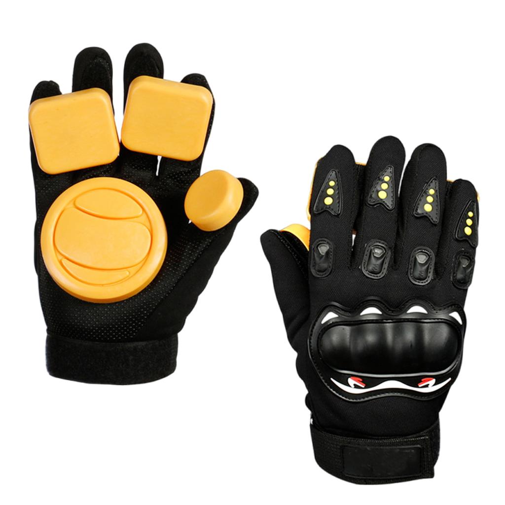Downhill Skateboard Gloves Outdoor Sliding Gloves Longboard Hand Palm Slide Gloves Skate Accessories Easy To Use