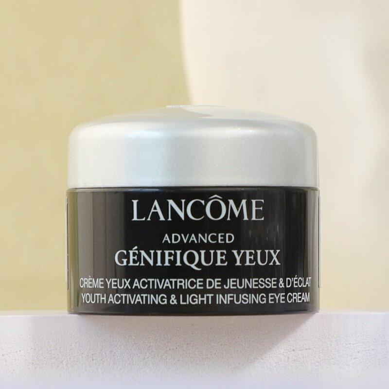 LANCÔME Продвинутый крем для кожи вокруг глаз Génifique 5 мл - Уменьшает мелкие морщины и темные круги, повышает упругость кожи вокруг глаз