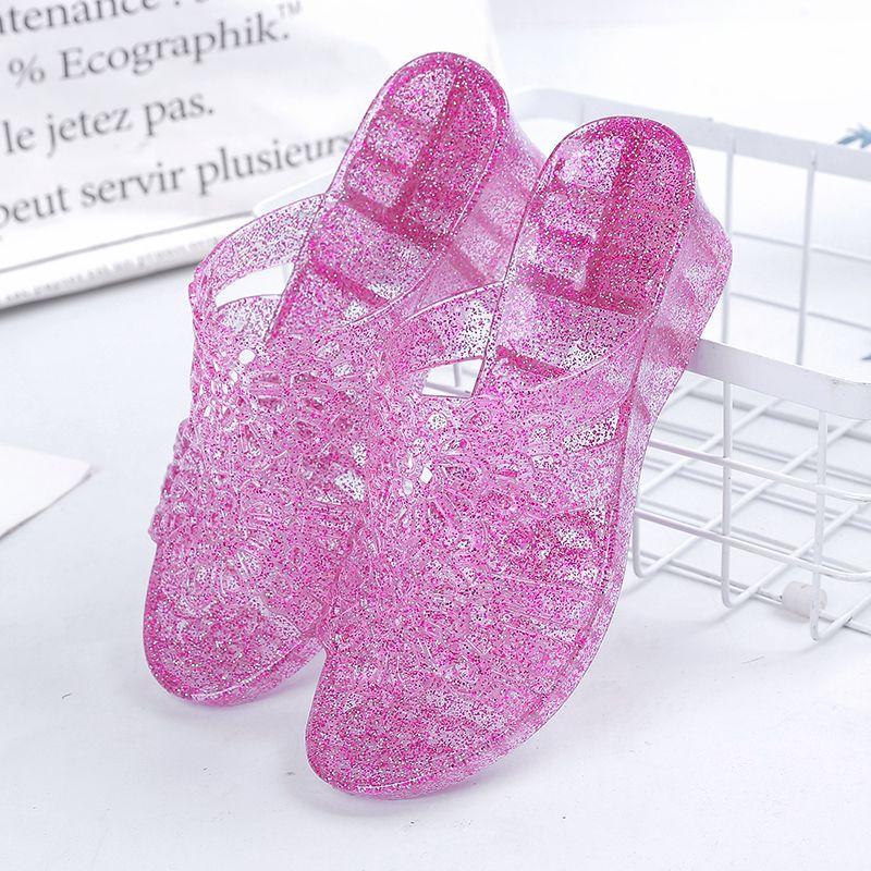 Сандалии женские летние пластиковые сандалии на высоком каблуке толстые подошвы женские сандалии покатые каблуки уличные сандалии