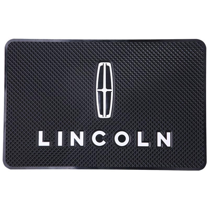 Car Dashboard Silicone Non Slip Mat Phone Holder Anti-skid Pads For Lincoln Navigator Continental Nautilus Aviator MKZ MKX MKC swtt5