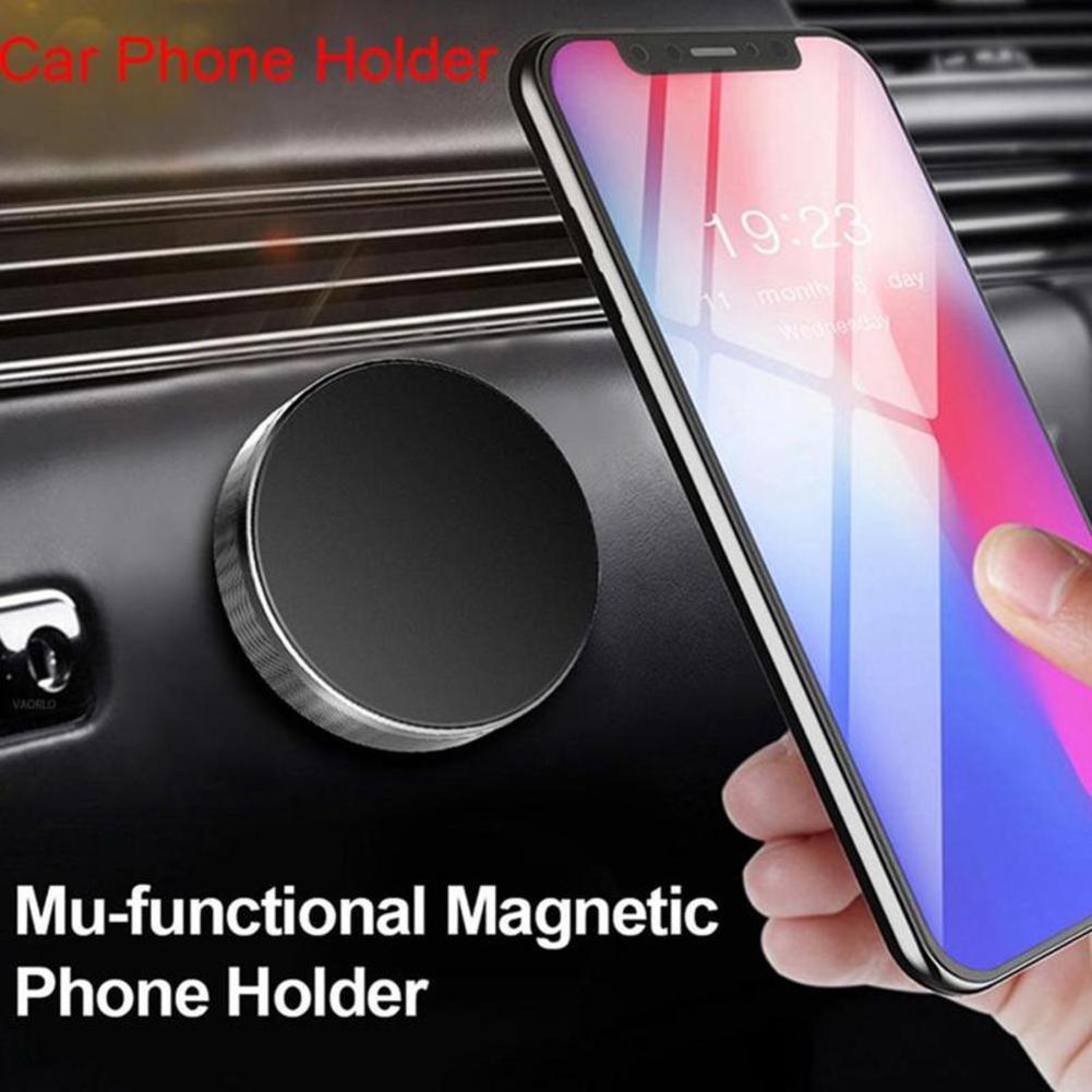 Magnetic Car Phone Holder Universal Car Phone Stand For iPhone Xiaomi Huawei Samsung Dashboard Wall Mounted Car Magnet Sticker