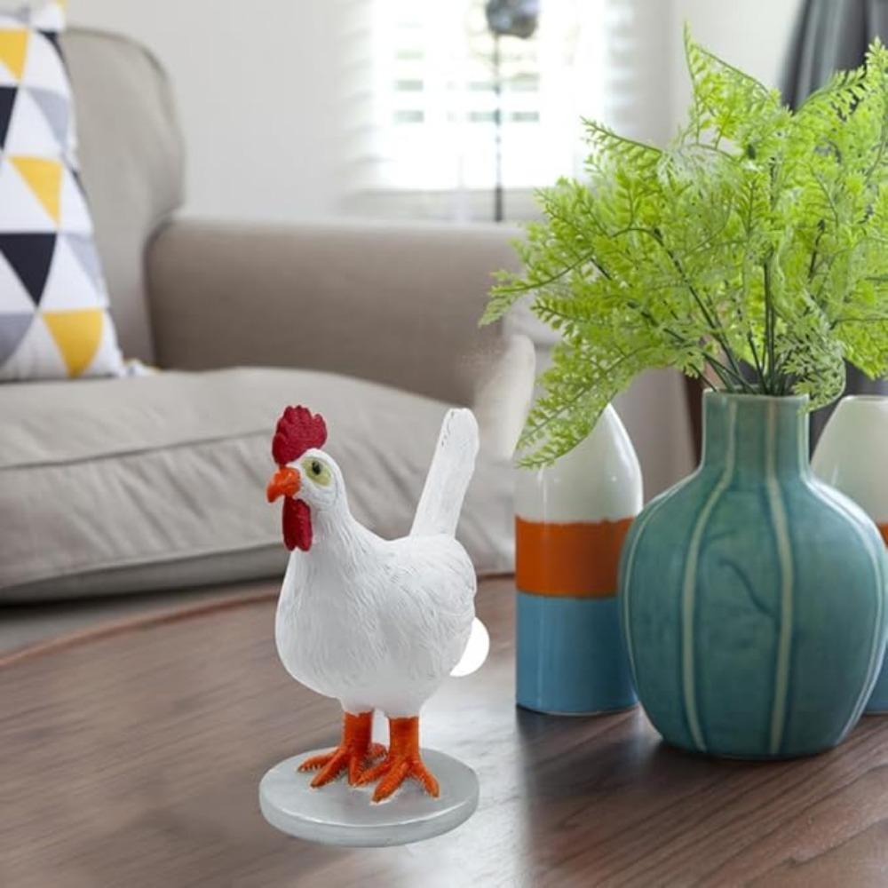 Реалистичный смоляной ночник в виде куриного яйца, лампа в виде куриного яйца, 3D-лампа в виде курицы, несушки, светодиодные настольные лампы с USB-прикроватные лампы, пасхальный подарок на день рождения