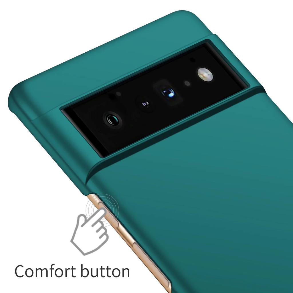 Чехол для Google Pixel 6 Pro, Ультратонкий Минималистичный Тонкий Защитный Чехол-Накладка на Заднюю Панель для Google Pixel 6