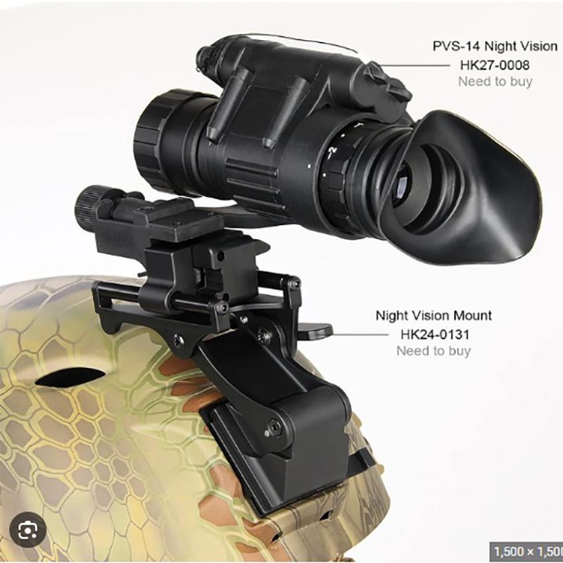 BOOIU Tactical Helmet Night Vision Goggles Mount for NVG PVS-14 PVS-7 Helmets Bracket Outdoor Sport Helmet Mount Accessories