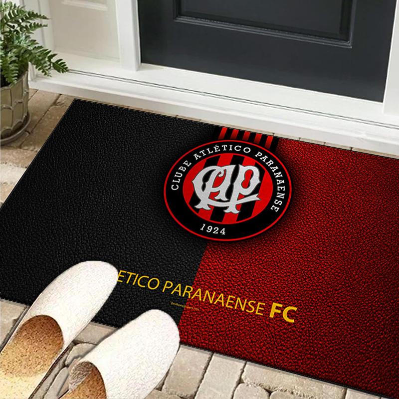 1PC rug Atletico Paranaense Crest Carpet, Chair Rug,Area Rug for Office Bedroom living rooms bedroom, Doormat decor Christmas fan gifts