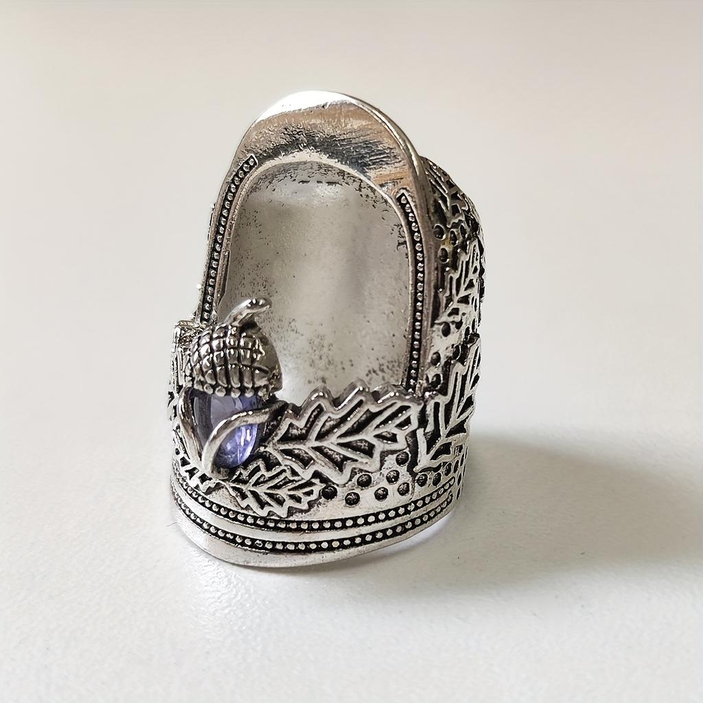 Thimbles for Hand Sewing Quilting, Sewing Thimble, Open Nail Acorn Finger Protector Finger Shield Ring, Sewing Quilting Accessories DIY Sewing Tools