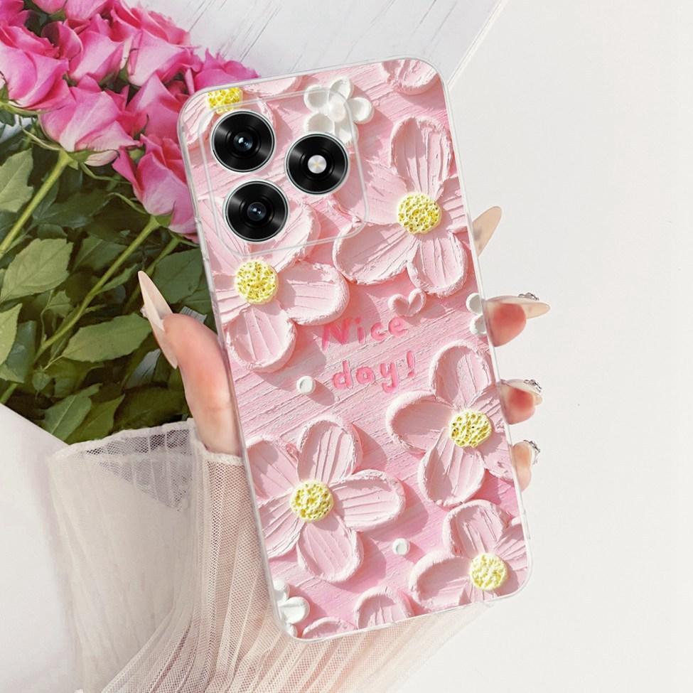 Case For Honor X5C Plus Cover Transparent Luxury Cute Cat Fashion Butterfly Cool Painted Casing For Honor X5cPlus