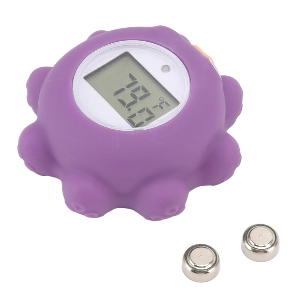 Baby Bath Thermometer Floating Toy Infant Bath Safety Water Temperature Tester with Intelligent