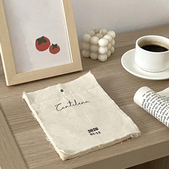 Тканевый настенный календарь 2026 Настенный тканевый календарь Янв. 2026 - Дек.