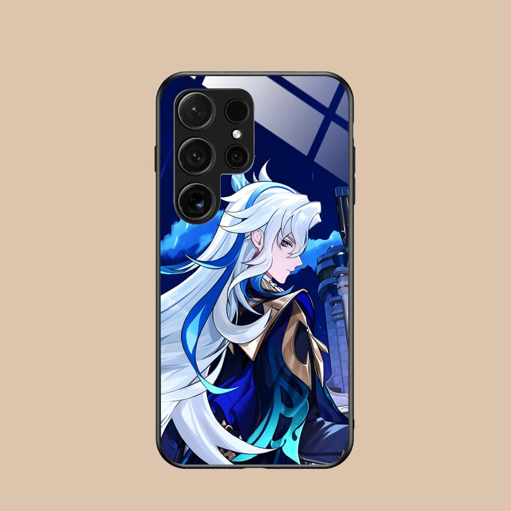 Игровой чехол GI Neuvillette из стекла для мобильного телефона Samsung Galaxy A56 55 54 53 52 51 36 35 34 23 16 15 5G, цветная крышка