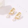 Fashion Simple Temperament Ladies Earrings Hollow Face Creative Ethnic Style Earrings MIT