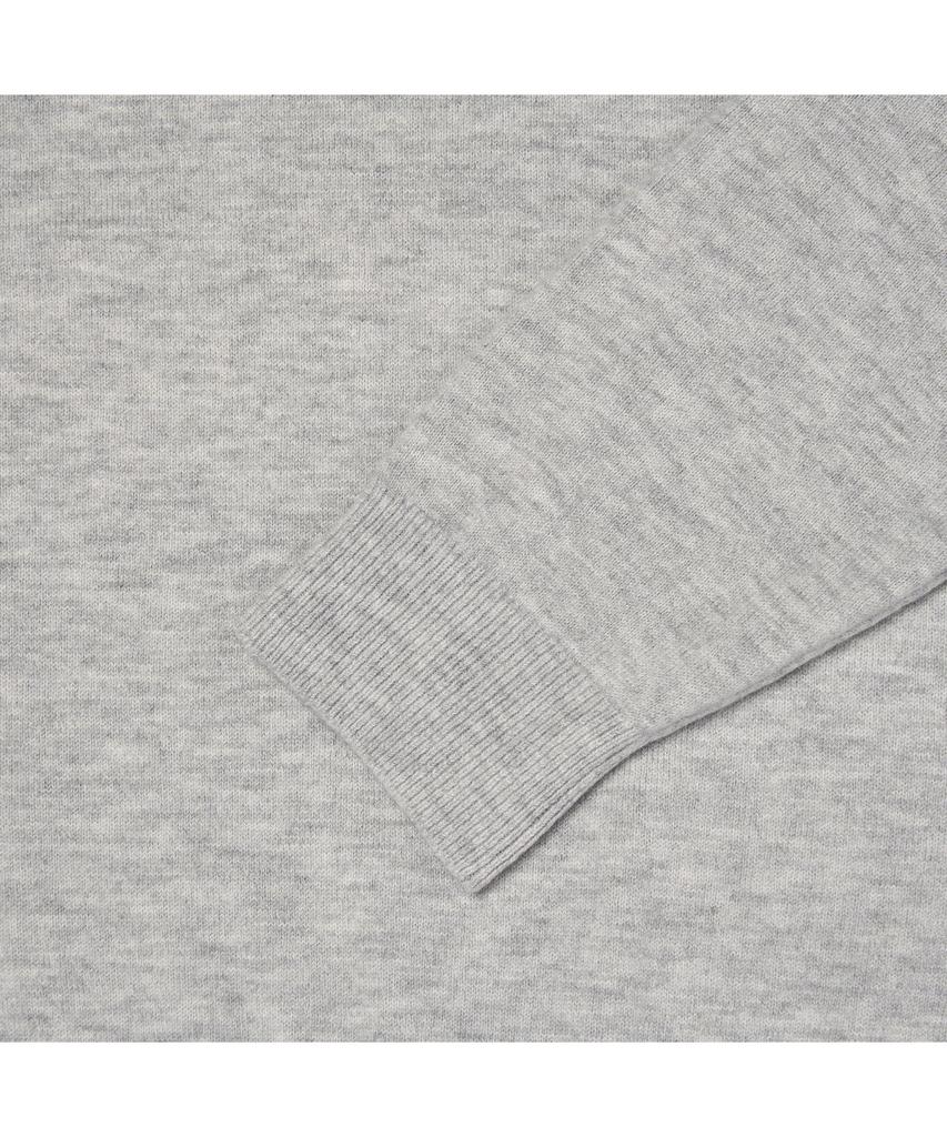 PRODESHIRT Бордовый Мягкий Трикотаж с Круглым Вырезом (серый)