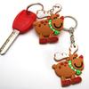 1PC Pendant Key Chain Holiday Gifts Christmas Keychain Cartoon Snowman New Year Decoration