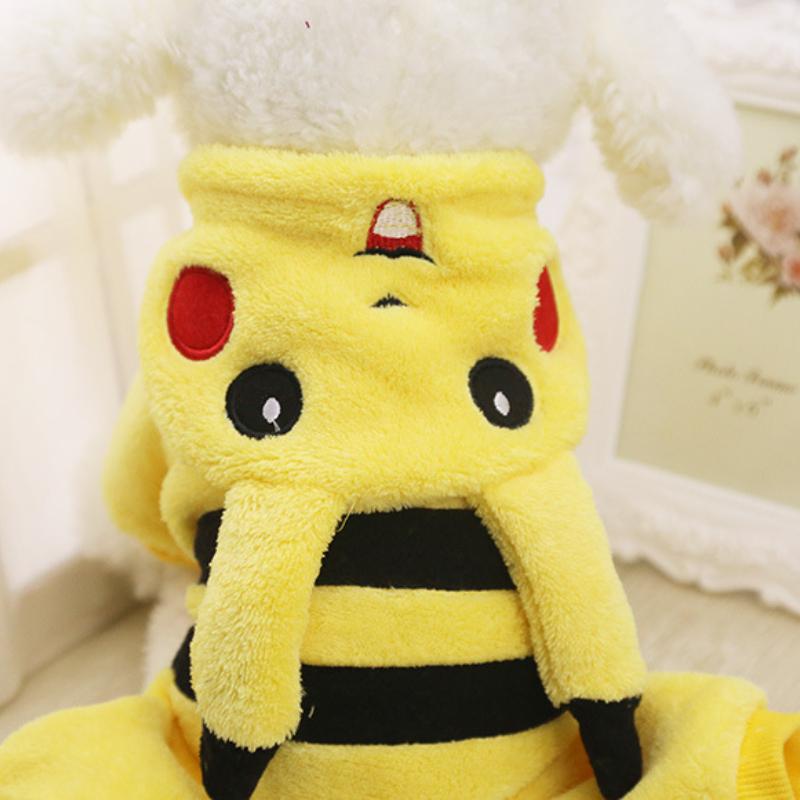 Интернет-одежда для домашних животных знаменитостей Teddy Bear Bomei Осень и зима Маленькие щенки, кошки и собаки борются за тепло и милость.