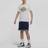 Men's Nike Dri-Fit DNA Logo Printing Stripe Drawstring Lacing Sports Shorts Deep Navy Blue DH7161-410