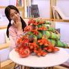 Плюшевая игрушка Ящерица Мягкая Полностью набитая Милая Кукла Животное Плюшевая Игрушка Украшение Фотореквизит Симуляция Хамелеон Мягкая Игрушка Рептилия Кукла Подушка Домашнее Украшение