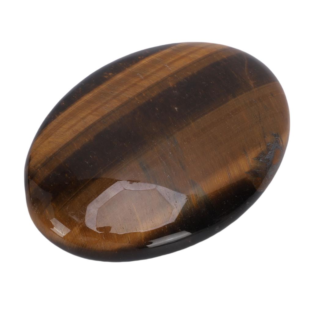 Palm Stone 7.5cm Polished Comfortable Touch Oval Stone for Meditation