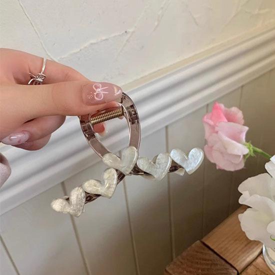 2026New Ming Shangyuan Fresh Korean Style Hair Clip High-End Simple Hair Accessory Shark Clip