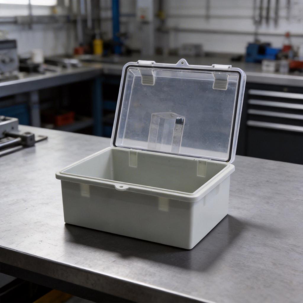 IP66 Rated Transparent Junction Box with Clear Cover ABS Construction 220 170 110MM for Electrical Wiring Needs