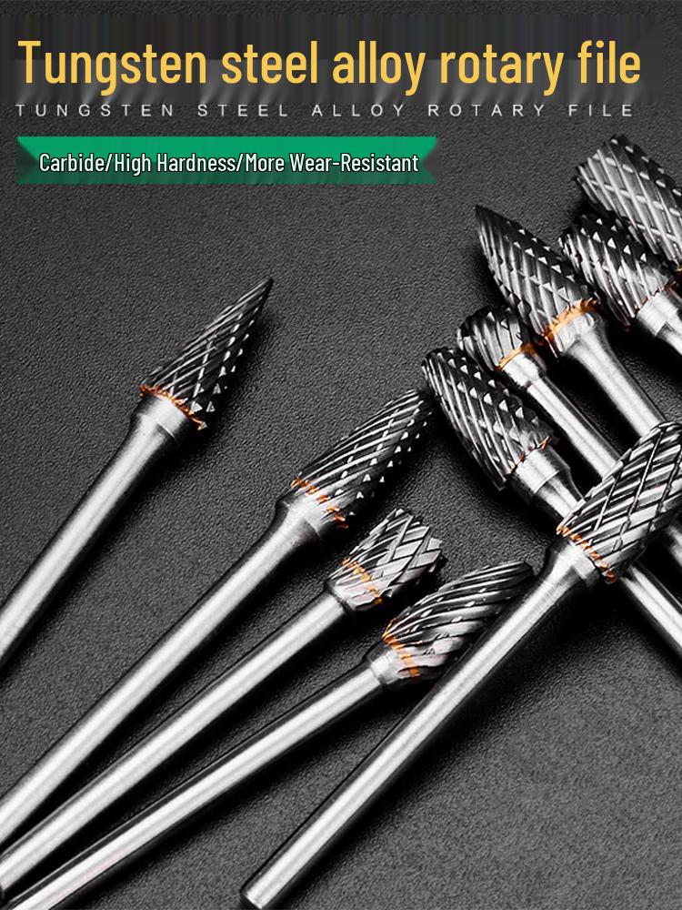 Mei NIT Tungsten Carbide Ball Head Rotary File Milling Cutter Grinder for Metal Chamfering